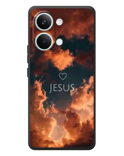Чехол для Xiaomi Poco X8 Pro Max с картинкой «Сияние Имени Jesus»