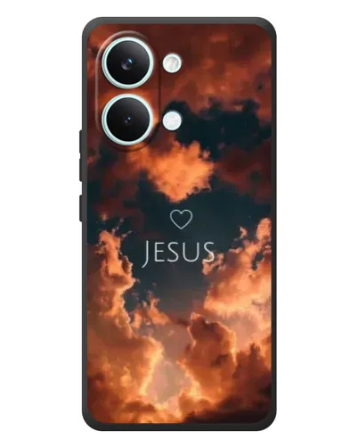 Чехол для Xiaomi Poco X8 Pro Max с картинкой «Сияние Имени Jesus»
