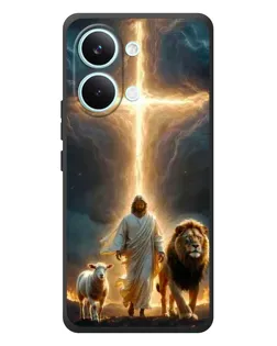 Чехол для Xiaomi Poco X8 Pro Max с картинкой «Лев Иуды и Свет»
