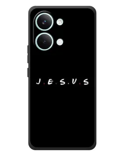 Чехол для Xiaomi Poco X8 Pro Max с картинкой «Точки веры J.E.S.U.S.»