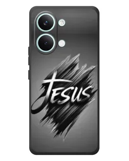 Чехол для Xiaomi Poco X8 Pro Max с картинкой «Надпись Jesus Graffiti»