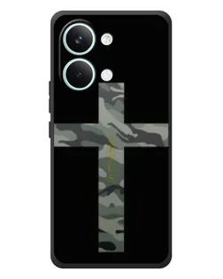 Чехол для Xiaomi Poco X8 Pro Max с картинкой «Милитари Крест»