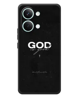 Чехол для Xiaomi Poco X8 Pro Max с картинкой «GOD — Бог над всем»