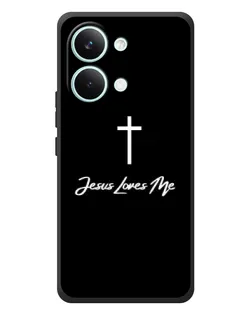 Чехол для Xiaomi Poco X8 Pro Max с картинкой «Иисус любит тебя»