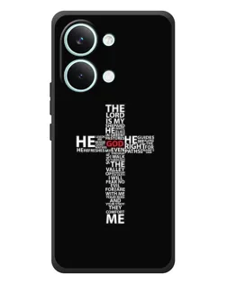 Чохол для Xiaomi Poco X8 Pro Max з картинкою «Текстовий хрест» Чохол для Xiaomi Poco X8 Pro Max з картинкою «Текстовий хрест»
