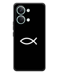 Чохол для Xiaomi Poco X8 Pro Max з картинкою «Символ риби Jesus» Чохол для Xiaomi Poco X8 Pro Max з картинкою «Символ риби Jesus»