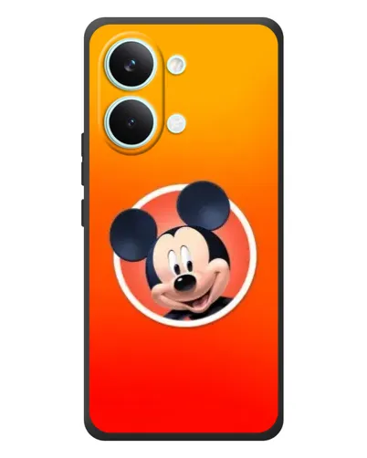 Чехол для Xiaomi Poco X8 Pro Max с картинкой «Mickey в круге»