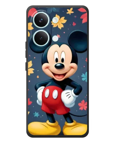 Чехол для Xiaomi Poco X8 Pro Max с картинкой «Осенний Mickey Mouse»