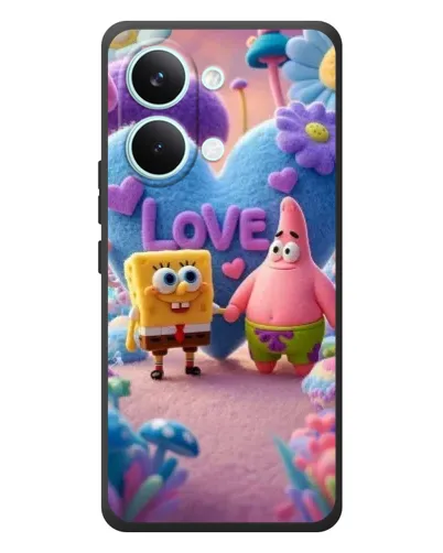 Чохол для Xiaomi Poco X8 Pro Max з картинкою «Губка Боб Патрік»