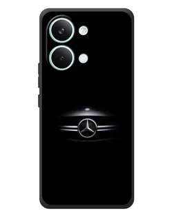 Чехол для Xiaomi Poco X8 Pro Max с картинкой «Mercedes — абстрактные линии»