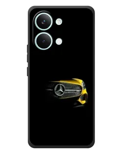 Чехол для Xiaomi Poco X8 Pro Max с картинкой «Mercedes — ретро стиль»