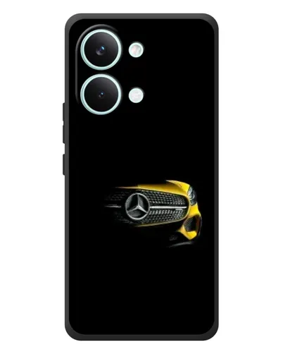 Чехол для Xiaomi Poco X8 Pro Max с картинкой «Mercedes — ретро стиль»