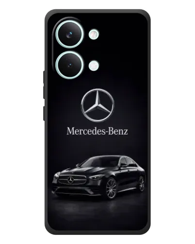 Чехол для Xiaomi Poco X8 Pro Max с картинкой «Mercedes — решетка радиатора»