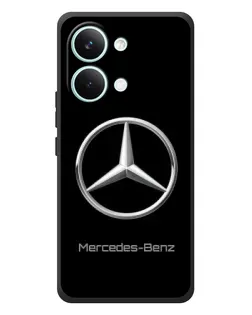 Чехол для Xiaomi Poco X8 Pro Max с картинкой «Mercedes Silver Logo»