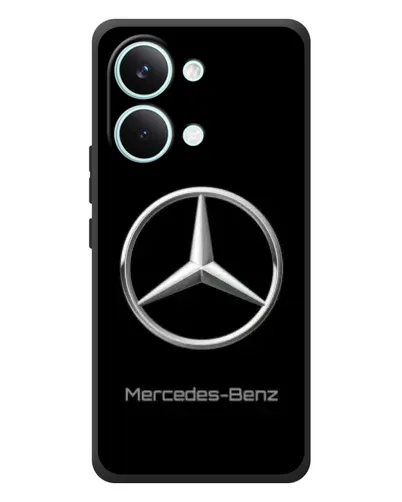 Чехол для Xiaomi Poco X8 Pro Max с картинкой «Mercedes Silver Logo»