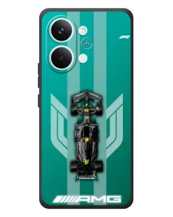Чехол для Xiaomi Poco X8 Pro Max с картинкой «Mercedes AMG Petronas»