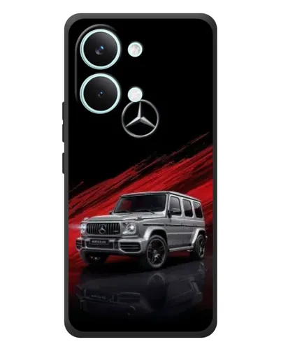 Чехол для Xiaomi Poco X8 Pro Max с картинкой «Mercedes G-Class красный»