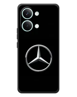 Чехол для Xiaomi Poco X8 Pro Max с картинкой «Mercedes классический лого»