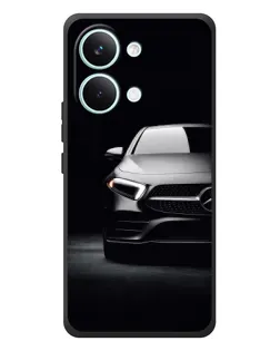 Чехол для Xiaomi Poco X8 Pro Max с картинкой «Свет фар Mercedes»
