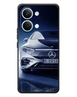 Чехол для Xiaomi Poco X8 Pro Max с картинкой «Mercedes EQ — будущее»