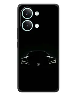 Чохол для Xiaomi Poco X8 Pro Max з картинкою «Mercedes — силует авто» Чохол для Xiaomi Poco X8 Pro Max з картинкою «Mercedes — силует авто»