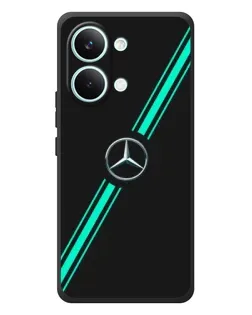 Чохол для Xiaomi Poco X8 Pro Max з картинкою «Спортивні лінії Mercedes» Чохол для Xiaomi Poco X8 Pro Max з картинкою «Спортивні лінії Mercedes»