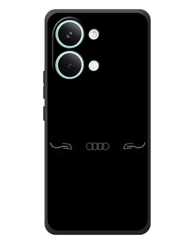 Чехол для Xiaomi Poco X8 Pro Max с картинкой «Audi — световой подпись»