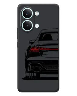 Чехол для Xiaomi Poco X8 Pro Max с картинкой «Задняя часть Audi — арт»