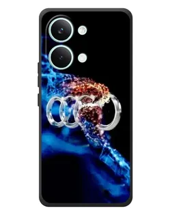 Чехол для Xiaomi Poco X8 Pro Max с картинкой «Энергия лого Audi»