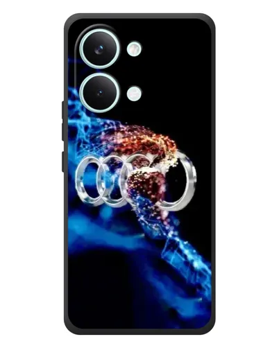 Чехол для Xiaomi Poco X8 Pro Max с картинкой «Энергия лого Audi»