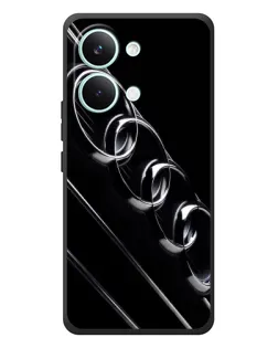Чехол для Xiaomi Poco X8 Pro Max с картинкой «Audi — абстрактные кольца»