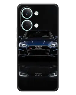 Чехол для Xiaomi Poco X8 Pro Max с картинкой «Audi — ночное отражение»
