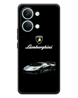 Чехол для Xiaomi Poco X8 Pro Max с картинкой «Логотип Lamborghini классика»