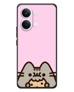 Чохол для Xiaomi Poco X8 Pro Max з картинкою «Pusheen та печиво»