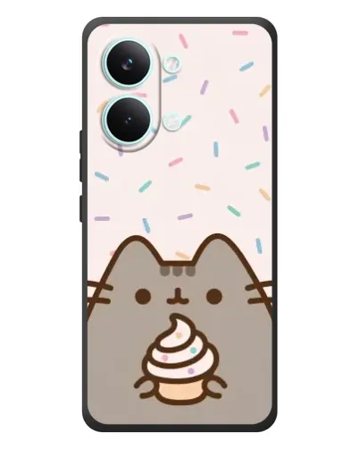 Чохол для Xiaomi Poco X8 Pro Max з картинкою «Пушин з кексом» Чохол для Xiaomi Poco X8 Pro Max з картинкою «Пушин з кексом»