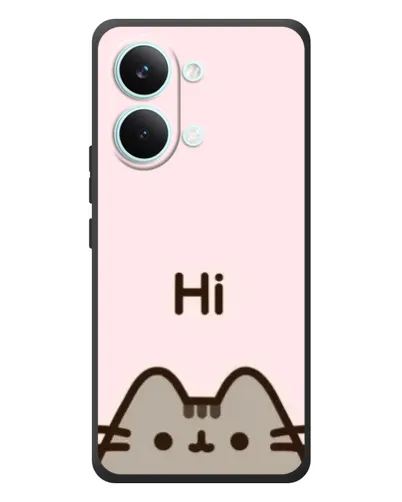 Чохол для Xiaomi Poco X8 Pro Max з картинкою «Пушин каже Hi» Чохол для Xiaomi Poco X8 Pro Max з картинкою «Пушин каже Hi»