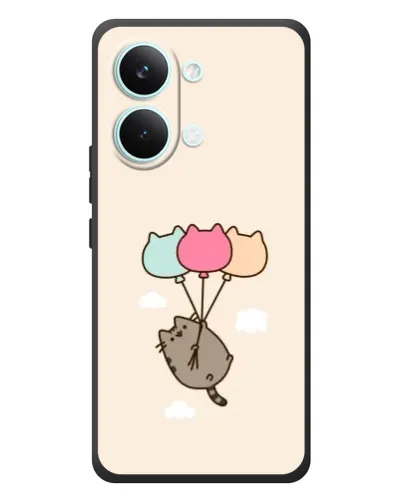 Чехол для Xiaomi Poco X8 Pro Max с картинкой «Пушин на шариках» Чехол для Xiaomi Poco X8 Pro Max с картинкой «Пушин на шариках»