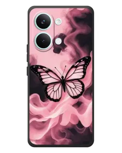 Чохол для Xiaomi Poco X8 Pro Max з картинкою «Метелик у диму»