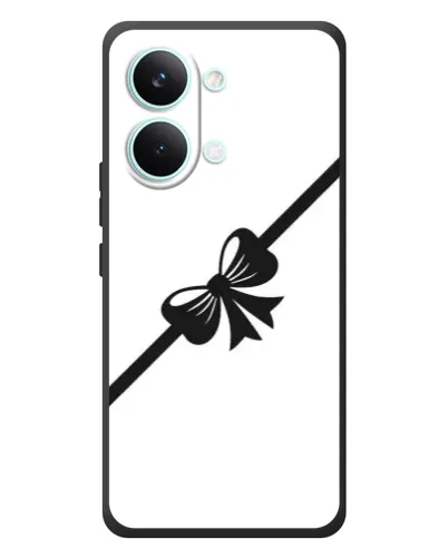 Чехол для Xiaomi Poco X8 Pro Max с картинкой «Диагональный бант»