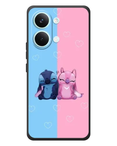Чохол для Xiaomi Poco X8 Pro Max з картинкою «Stitch та Angel Love»