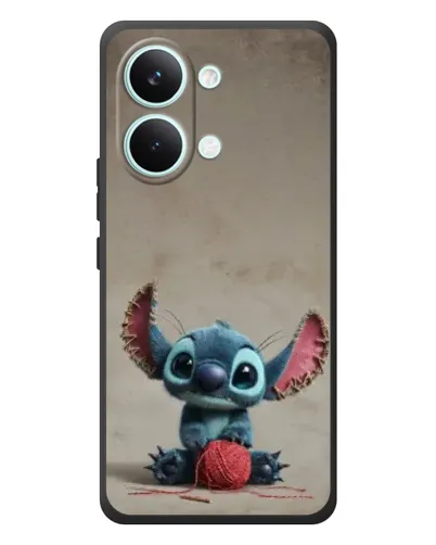 Чохол для Xiaomi Poco X8 Pro Max з картинкою «Стіч на чоричневому фоні»