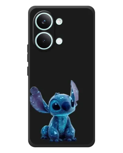 Чехол для Xiaomi Poco X8 Pro Max с картинкой «Стич на черном» Чехол для Xiaomi Poco X8 Pro Max с картинкой «Стич на черном»