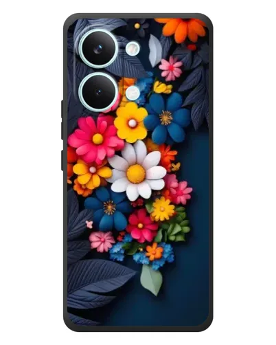 Чехол для Xiaomi Poco X8 Pro Max с картинкой «Цветочная феерия»