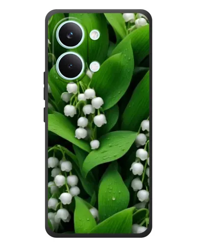 Чехол для Xiaomi Poco X8 Pro Max с картинкой «Ландыши в зелени»