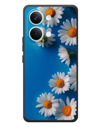 Чехол для Xiaomi Poco X8 Pro Max с картинкой «Белоснежные маргаритки»