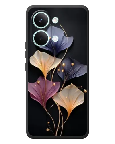 Чехол для Xiaomi Poco X8 Pro Max с картинкой «Лиловые цветы грации»