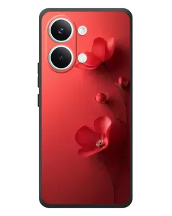 Чехол для Xiaomi Poco X8 Pro Max с картинкой «Маковые соцветия»