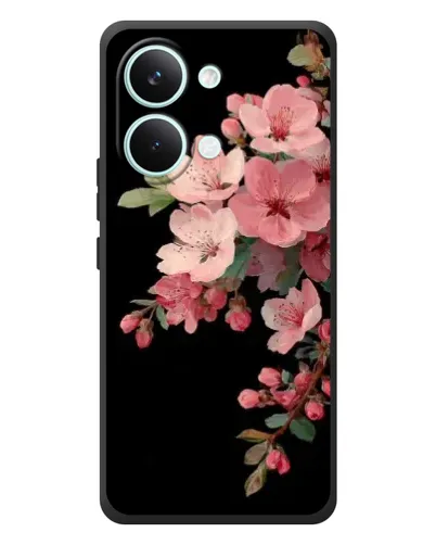 Чехол для Xiaomi Poco X8 Pro Max с картинкой «Розовая ветка сакуры»