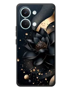 Чехол для Xiaomi Poco X8 Pro Max с картинкой «Черный лотос»