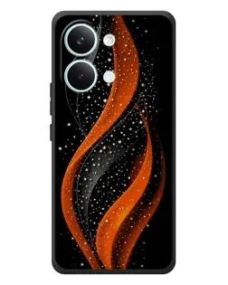 Чехол для Xiaomi Poco X8 Pro Max с картинкой «Огненная звездная волна»